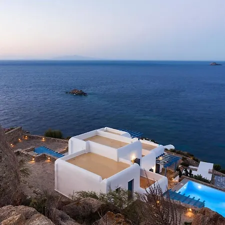 Excellent Mykonos Psarrou Omega 5 Bedrooms Stunning Sea Views Psarrou וילה