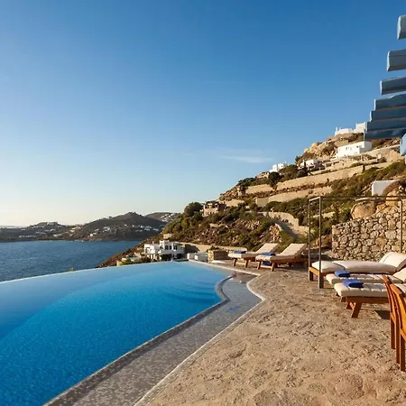 Excellent Mykonos Psarrou Omega 5 Bedrooms Stunning Sea Views Psarrou *