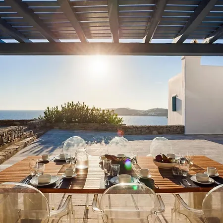 Villa Excellent Mykonos Psarrou Omega 5 Bedrooms Stunning Sea Views Psarrou *