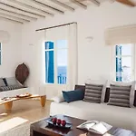 Villa Excellent Mykonos Psarrou Omega 5 Bedrooms Stunning Sea Views Psarrou Mykonos Town